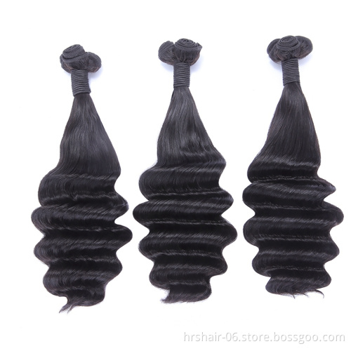 240g human funmi hair 3 bundles hair weft unprocessed remy brazilian human hair extensions Funmi ocean curly